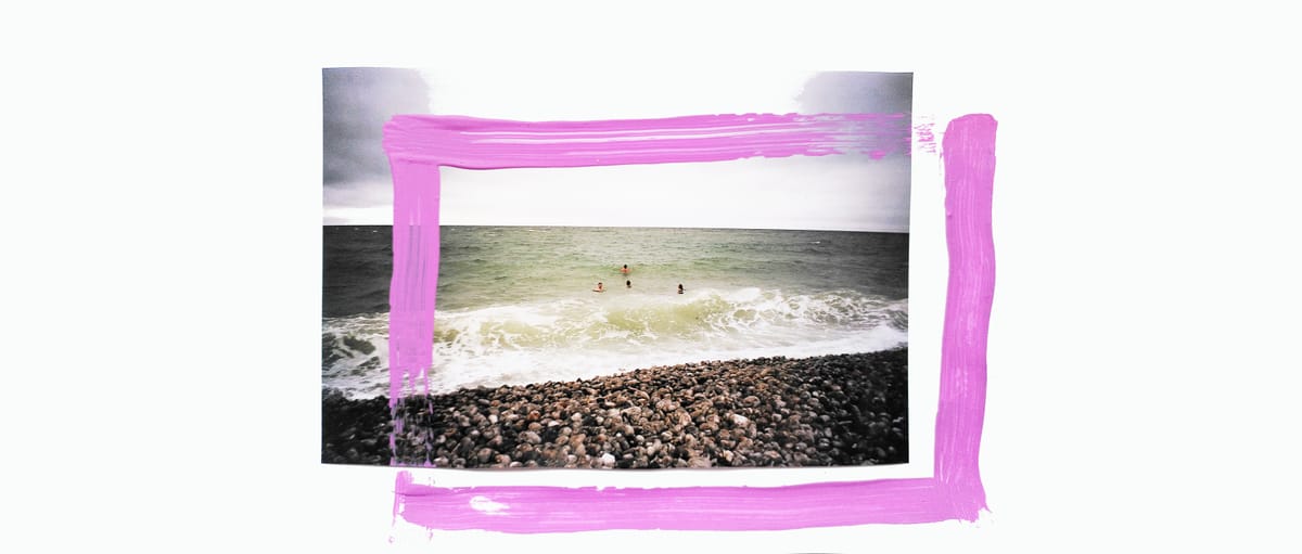 “… the vastness of the ocean looked so different from above …”