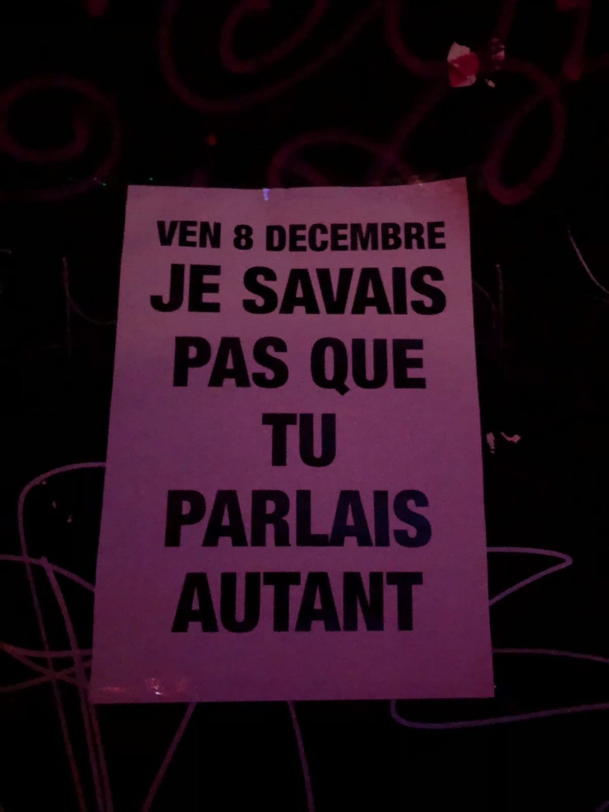 "I’ll tell you a secret."